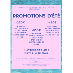 PROMOTIONS D'ETE