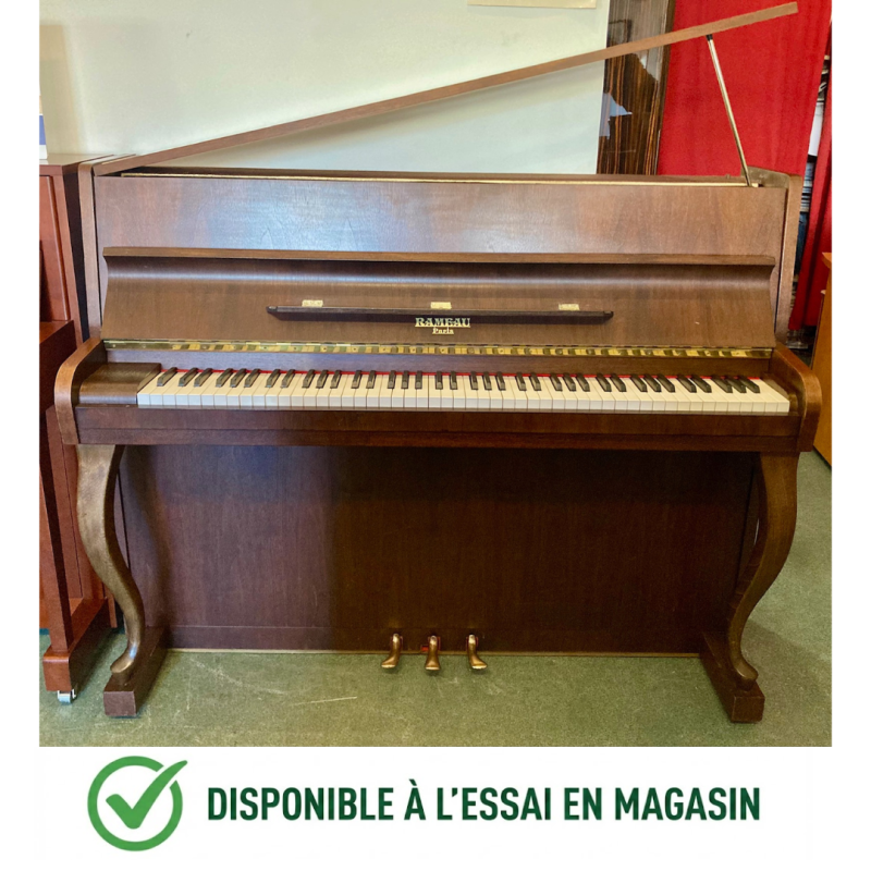 RAMEAU Beaugency Piano droit français finition noyer satiné