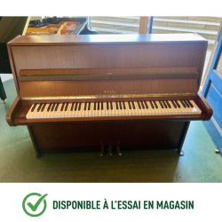 WEISS 109 Piano droit finition noyer satin&eacute;