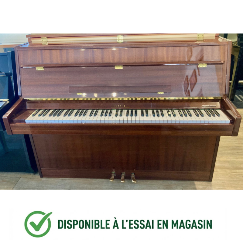 RIPPEN 109 Piano Droit Finition Noyer Brillant
