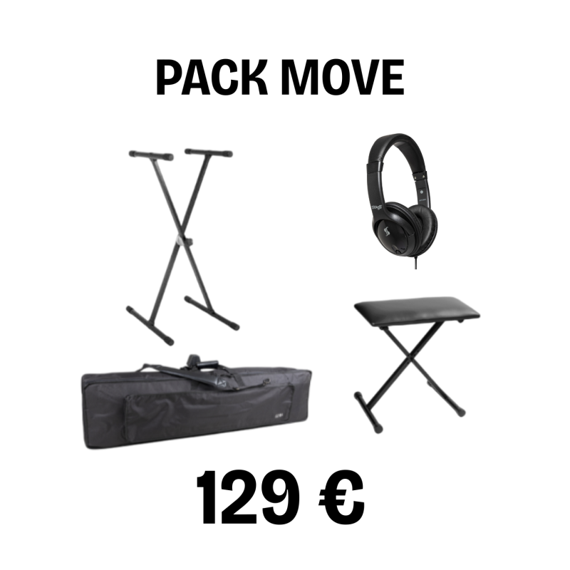 Pack MOVE : Stand + Banquette + Casque + Housse de transport