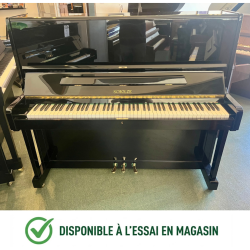 Scholze by Petrof 126 Piano Droit Finition Noir Brillant