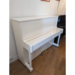 WILH.STEINBERG P118 PIANO DROIT d'occasion finition Blanc Brillant/Laiton