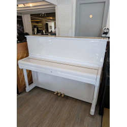Piano droit Hyundai By Samick U-838N 121cm Blanc brillant