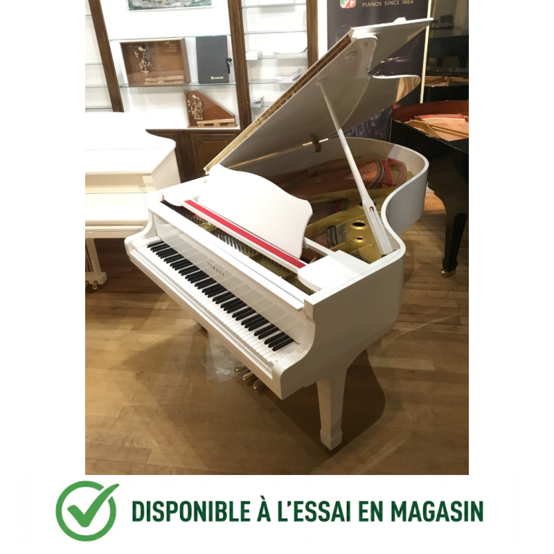 PIANO A QUEUE YAMAHA C3 Blanc Brillant