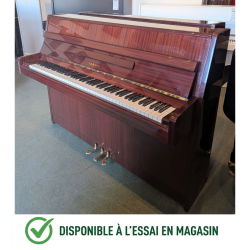 Yamaha M1J Piano droit finition Acajou Brillant