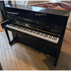 RAMEAU Lut&egrave;ce Piano Droit Blanc Brillant 115 cm