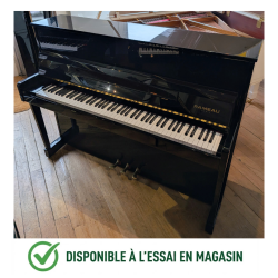 RAMEAU Lutèce Piano Droit Blanc Brillant 115 cm