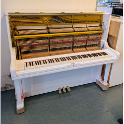 YAMAHA U3 131cm Piano Droit Blanc brillant