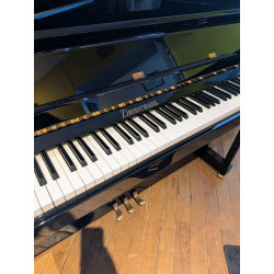 ZIMMERMANN Z1- Piano Droit de 125cm finition Noir Brillant
