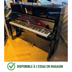 ZIMMERMANN Z1- Piano Droit de 125cm finition Noir Brillant