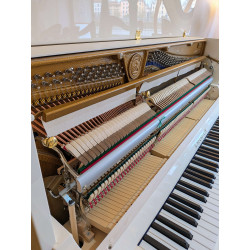 C. BECHSTEIN R118 Blanc Brillant PIANO DROIT
