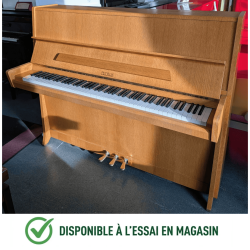 Petrof P-115 Piano Droit finition Bois Naturel