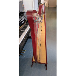 Harpe celtique Camac Hermine 34 cordes Acajou