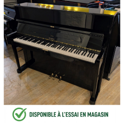 Petrof P-115 Piano Droit finition Noir brillant