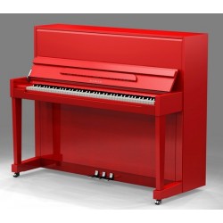 PIANO DROIT SAMICK JS-118 Harmonie Rouge Poli 1m18