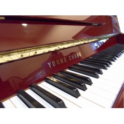 Piano Droit YOUNG-CHANG U-109 Bordeaux