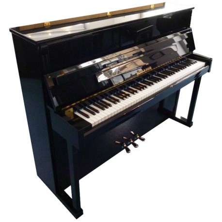 Piano Droit Seidl & Sohn SL113  Noir brillant