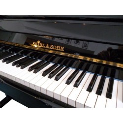 Piano Droit Seidl & Sohn SL113  Noir brillant