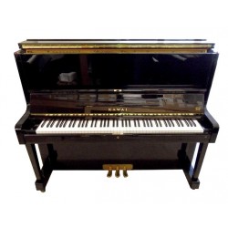 Piano Droit KAWAI BS-20 S 125cm Noir brillant
