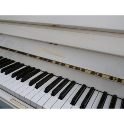 Piano Droit W.HOFFMANN H112 Blanc brillant