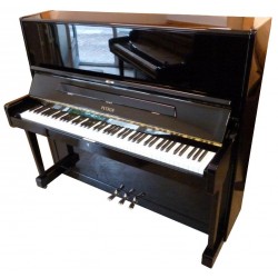 Piano Droit PETROF 125 Noir Brillant, mécanique Petrof Renner