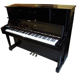 Piano Droit Yamaha UX1 Silent Korg Noir brillant 121cm