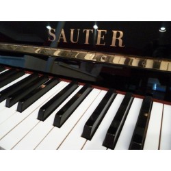 Piano Droit Sauter 120 Noir brillant Mécanique Renner R²