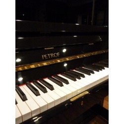 Piano Droit Petrof 125M1 Silent Noir brillant 