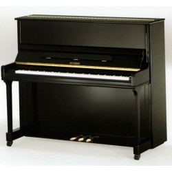 PIANO DROIT EUTERPE 121 Noir Brillant