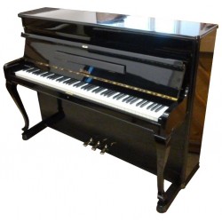 Piano Droit WEINBACH Antik 105cm Noir brillant