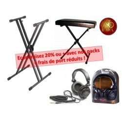 Pack Stand'Up : Stand double + Banquette + Casque