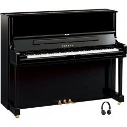 PIANO DROIT YAMAHA YUS1 SILENT 121cm Noir Brillant