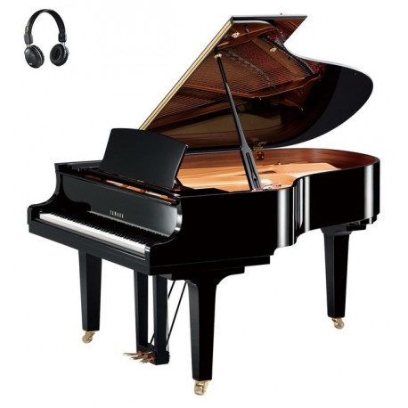 PIANO A QUEUE YAMAHA C3X S SILENT 186cm Noir Brillant