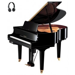 PIANO A QUEUE YAMAHA DISKLAVIER DGB1K E3 PE 151cm Noir Poli
