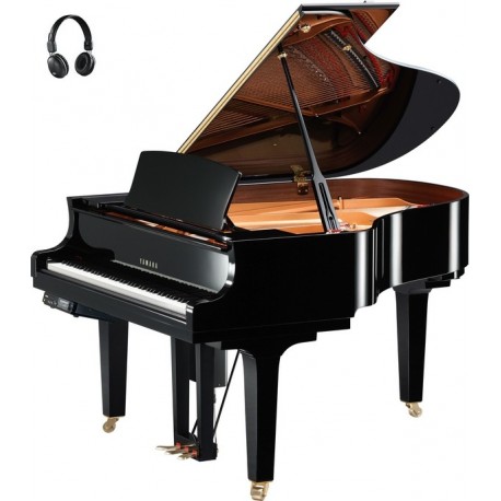PIANO A QUEUE YAMAHA DISKLAVIER/SILENT DC2XE3 173cm Noir Poli