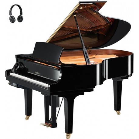 PIANO A QUEUE YAMAHA DISKLAVIER/SILENT DC3XE3 PRO 186cm Noir Poli