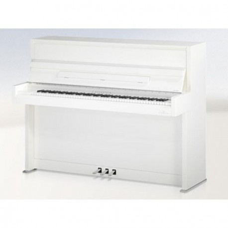 PIANO DROIT C.BECHSTEIN Millenium 116 K Blanc Poli