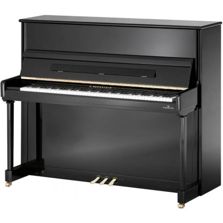 PIANO DROIT C.BECHSTEIN Elégance 124 Noir Poli PIANO DROIT C.BECHSTEIN Elégance 124 Noir Poli