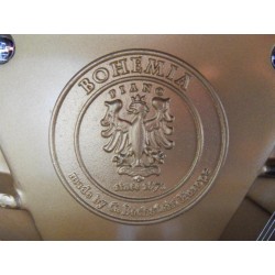 PIANO DROIT BOHEMIA Rhapsodie R 114 Blanc Poli
