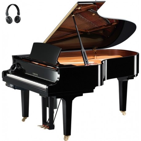 PIANO A QUEUE YAMAHA DISKLAVIER/SILENT DC5XE3 PRO 200cm Noir Poli