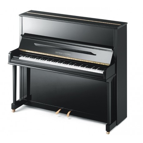 PIANO DROIT Grotrian-Steinweg Classic 124 cm Noir Brillant