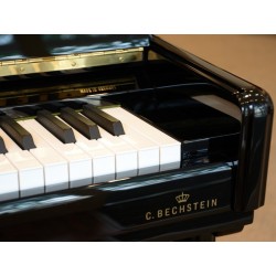 PIANO DROIT C.BECHSTEIN Elegance 124 VARIO HDS Noir Poli