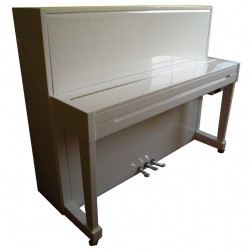 PIANO DROIT SAMICK JS-118 Harmonie Blanc/Chrome Silent