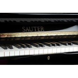 PIANO DROIT SAUTER Cosmo 116 Noir poli