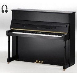 PIANO DROIT BECHSTEIN ACADEMY A.124 VARIO HDS Noir Poli