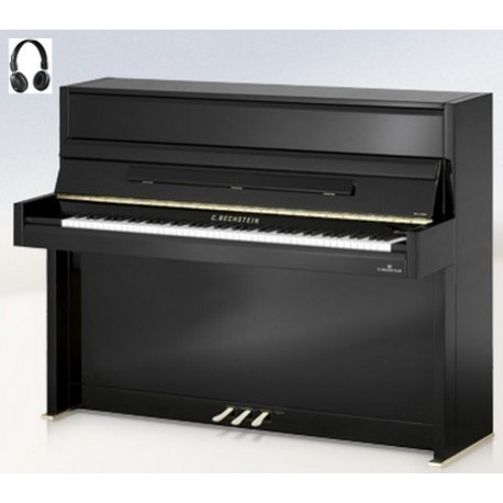 PIANO DROIT C.BECHSTEIN Millenium 116 VARIO HDS Noir Poli