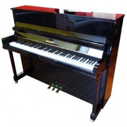 Piano Droit W.HOFFMANN H 116 P Noir Poli Made in Langlaü