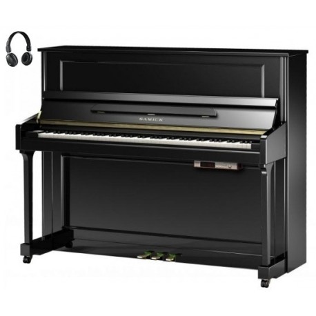 PIANO DROIT SAMICK JS-118 RD Classique Noir Brillant DREAM ***OFFRE SPECIALE***