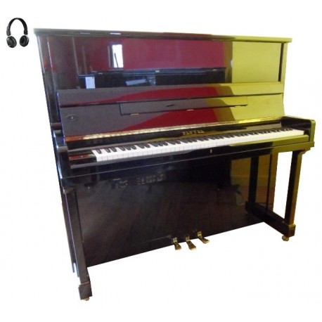 Piano Droit PLEYEL P131 Système Silencieux Noir poli 